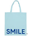 Design Letters Shopper - Smile - Ice Blue
