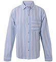 Hound Skjorte - Striped - Light Blue/White