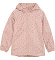 Minymo Softshelljakke - Peach Beige m. Blomster