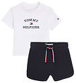 Tommy Hilfiger St - T-shirt/Shorts - Hvid/Navy