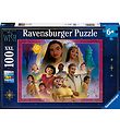 Ravensburger Puslespil - 100 Brikker - Disney Wish