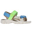 Bisgaard Sandaler - Nico - Bright Blue/Green