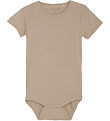 Minymo Body k/ - Viskose - Simply Taupe