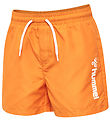 Hummel Badeshorts - HmlBONDI - Persimmon Orange