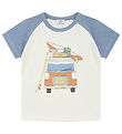 Hust & Claire T-shirt - Ancher - Blue Fog Melange