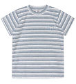 Hust & Claire T-shirt - Arthur - Blue Fog Melange