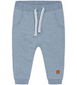 Hust and Claire Sweatpants - HCGeorgey - Blue Fog Melange