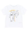 GANT T-shirt - Surf Academy - Hvid