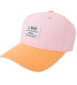 Lil' Boo Copenhagen Kasket - Organic Block Snapback - Pink/Orang