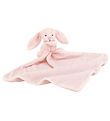 Jellycat Nusseklud - 34x34 cm - Bashful Bunny - Baby Pink
