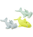 SunnyLife Dykkervgte - 3-pak - Salty The Shark - Aqua Neon Yell