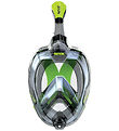 Seac Snorkelmaske - Magica - Sort/Lime