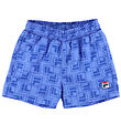 Fila Badeshorts - Laudert - Ultramarine Playful m. Logoer