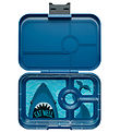 Yumbox Madkasse m. 4 Rum - Bento Tapas - Monte Carlo Blue/Shark