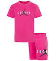 Jordan Shortssæt - Sustainable - Laser Fuchsia