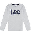 Lee Bluse - Wobbly Graphic - Vintage Grey Heather