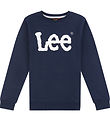 Lee Bluse - Wobbly Graphic - Navy Blazer