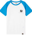 Mads Nrgaard T-shirt - Thorlino - Methyl Blue/White
