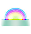 Lalarma Lampe - Dancing Rainbow - 18x11x4 cm - Mint