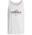 Jack & Jones Tanktop - JorCasey - Bright White m. Palmer