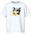 Name It T-shirt - NkmVagno - Bright White/Cool Dude