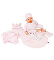 Gtz Dukke m. Tilbehr - Cookie - 48 cm - Babyshower