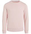 Calvin Klein Sweatshirt - Mono Mini Badge - Sepia Rose