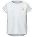 Name It T-shirt - NkfVarutti - Bright White m. Bananer
