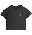 Mini Rodini T-shirt - Anchor Emb - Sort
