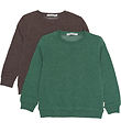 Minymo Sweatshirt - 2-pak - Hunter Green