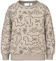 Name It Bluse - NmmVermo - Pure Cashmere/Outline Dinosaurs