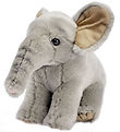 Living Nature Bamse - 15x9 cm - Siddende Elefant Unge - Gr