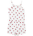 Name It Sommerdragt - NmfVigga - Bright White/Ladybugs