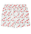 Name It Shorts - Noos - NmfVigga - Bright White/Cherries