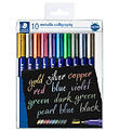 Staedtler Tuscher - Metallic Kaligrafi - 2,8 mm - 10 stk