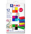 Staedtler FIMO Modellervoks - Soft - 12x25 g - Basic