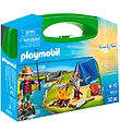 Playmobil Family Fun - Camping - Carry Case - 9323 - 32 Dele