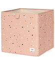 3 Sprouts Opbevaringskasse - 33 x 33 x 33 cm - Terrazzo/Ler