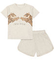 Konges Sljd St - T-shirt/Shorts - Famo - Off White Melange