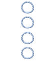 Name It Hårelastikker - NkfAcc-Arise - 4-pak - Chambray Blue m. 