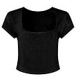 Rosemunde T-shirt - Viscose - Black