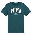 Puma T-shirt - Squad Big Graphic Tee - Cold Green