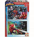 Educa Puslespil - 2x100 Brikker - Spider-Man