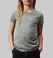 Calvin Klein T-shirt - Micro Monogram - Meteor Green