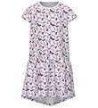 Name It Kjole - NkfVigga Capsl - Bright White/Butterflies