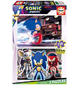 Educa Puslespil - 2x100 Brikker - Sonic Prime Neon