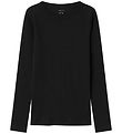 Name It Bluse - Rib - Noos - NkfNakal - Black