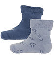 Molo Strømper - Bambus - 2-pak - Nodda - Dusty Blue
