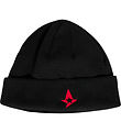 Hummel Beanie - Strik -  AST Fan Red Logo - Sort
