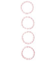 Name It Hårelastikker - 4-pak - NkfKarla - Pastel Lavender